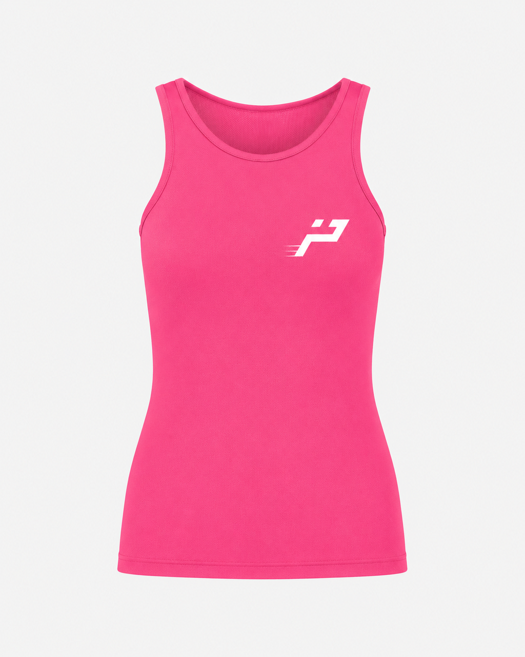 Débardeur technique padel femme rose fluo Impulse Padel