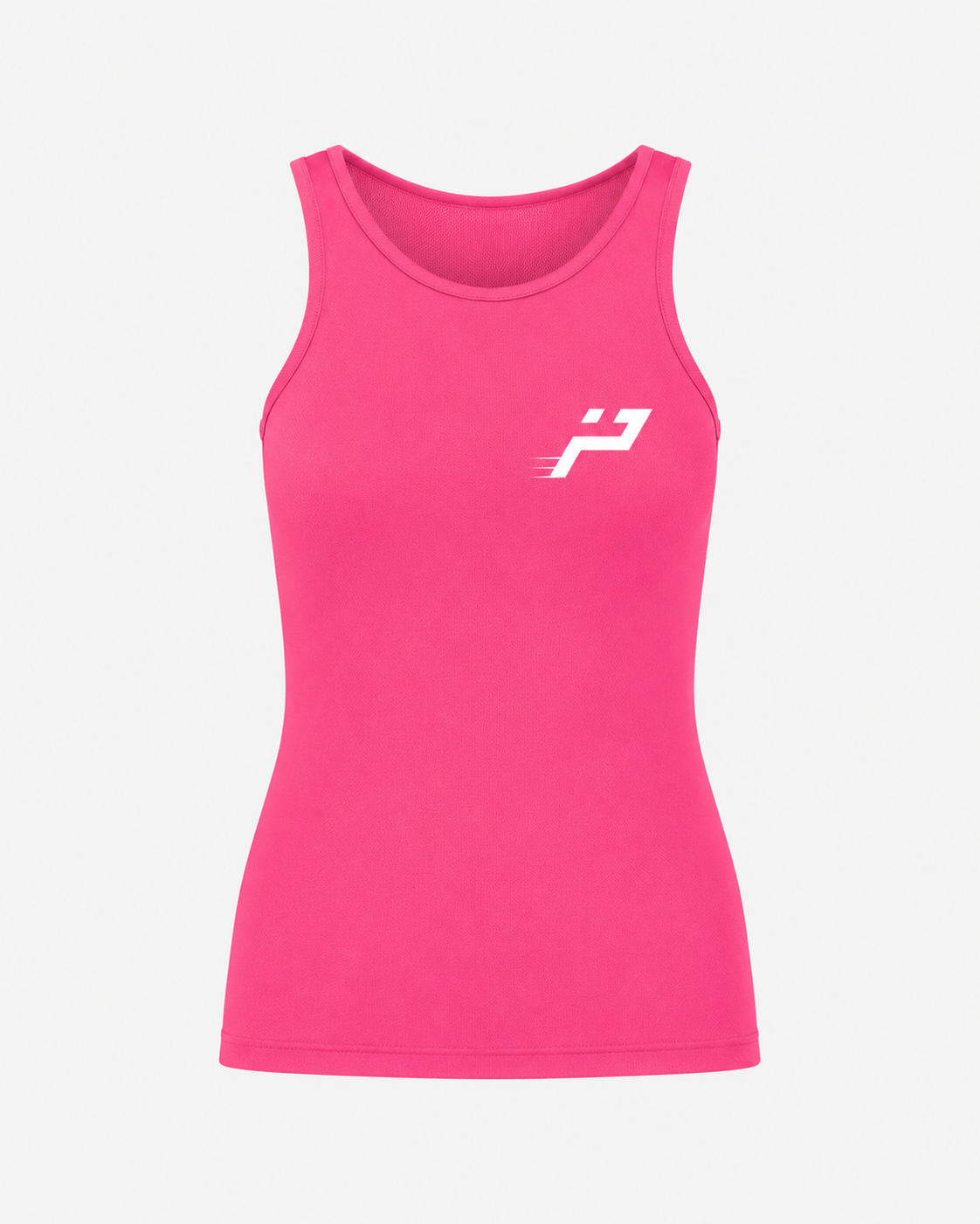 Débardeur technique padel femme rose fluo Impulse Padel
