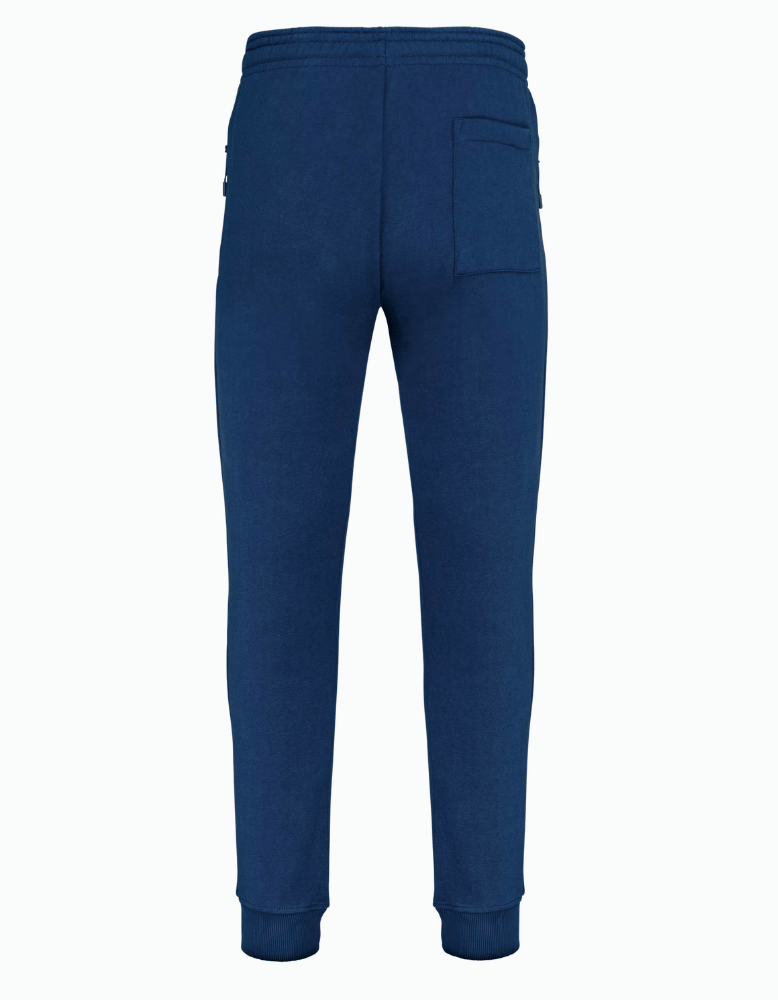 Pantalon de jogging technique bleu Impulse Padel vue de dos