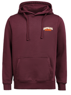 Hoodie Match & Soda prune Impulse Padel vue de face