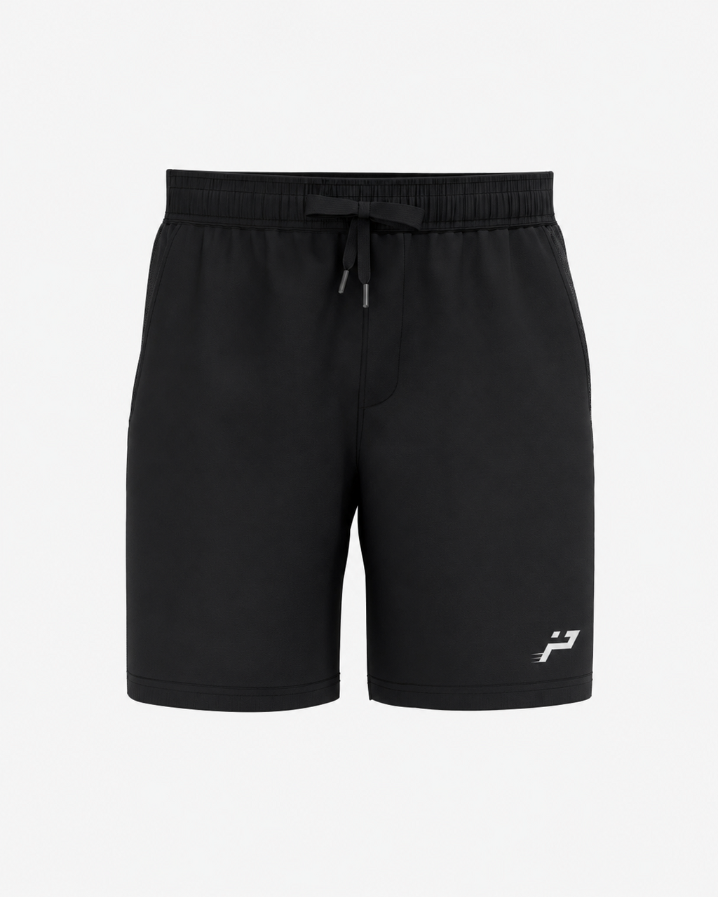 Short de padel homme noir Impulse Padel vue de face