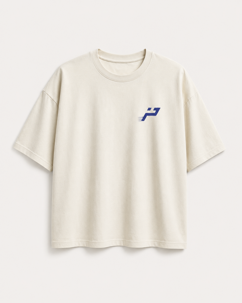 T-shirt Own The Chaos ivoire Impulse Padel vue de face