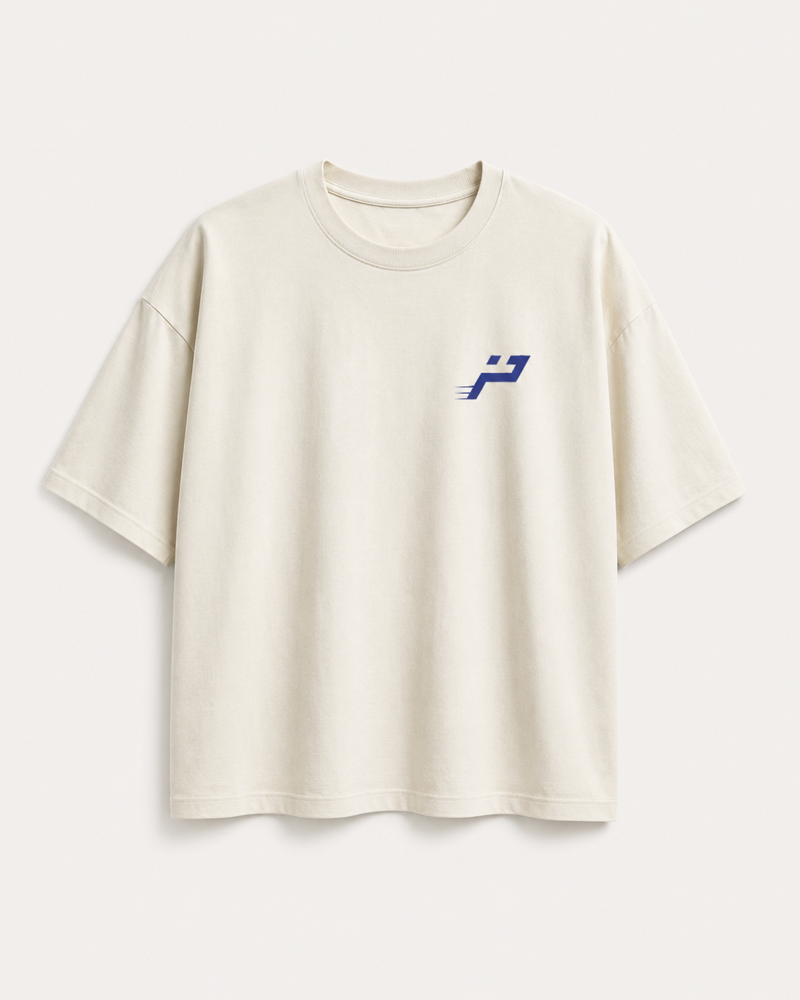 T-shirt Own The Chaos ivoire Impulse Padel vue de face