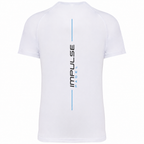 T-shirt de padel homme Essentiel blanc vue de dos
