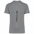 T-shirt de padel homme Essentiel gris vue de dos