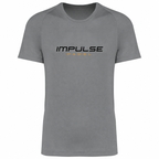 T-shirt de padel homme Essentiel gris vue de face