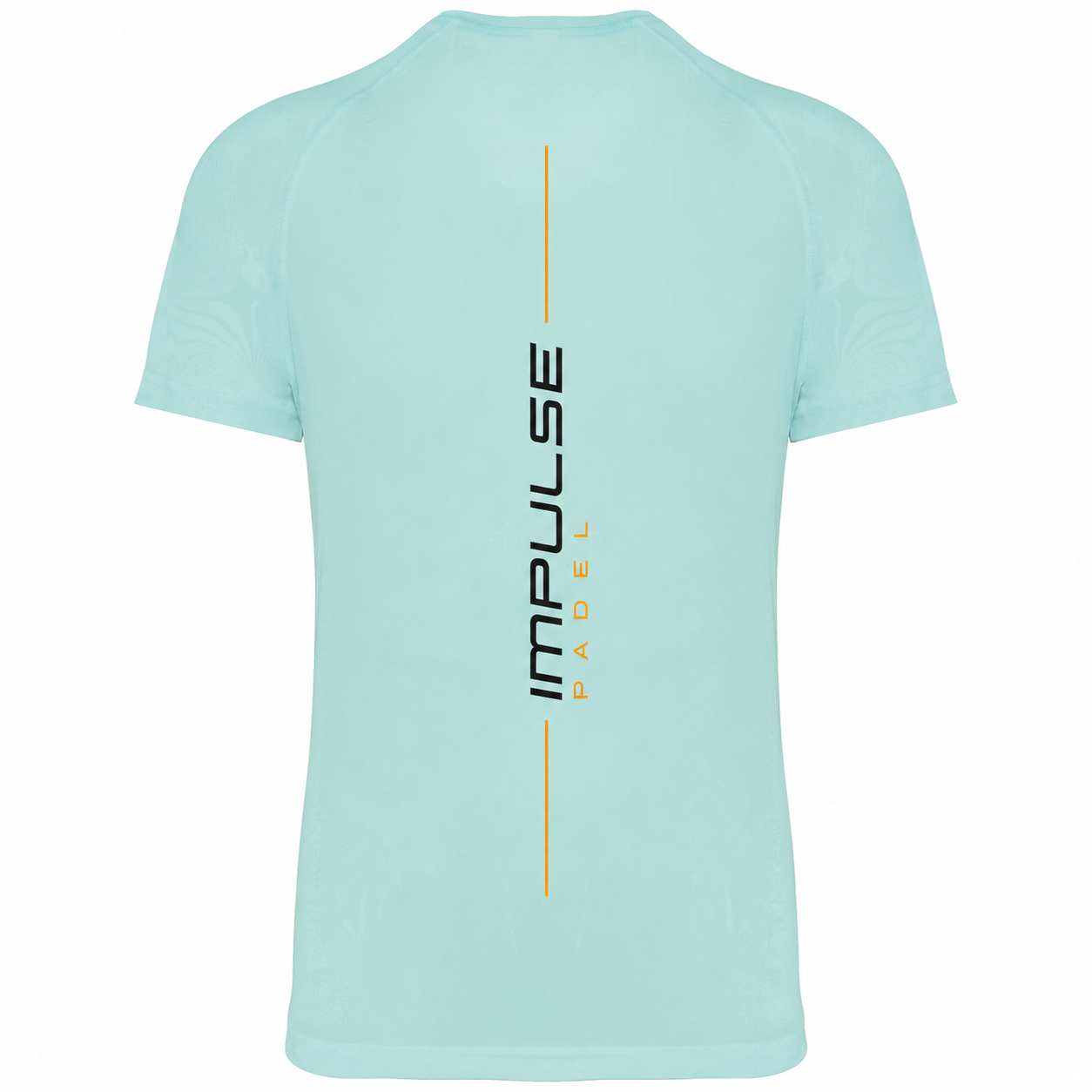 T-shirt de padel homme Essentiel Ice Mint vue de dos