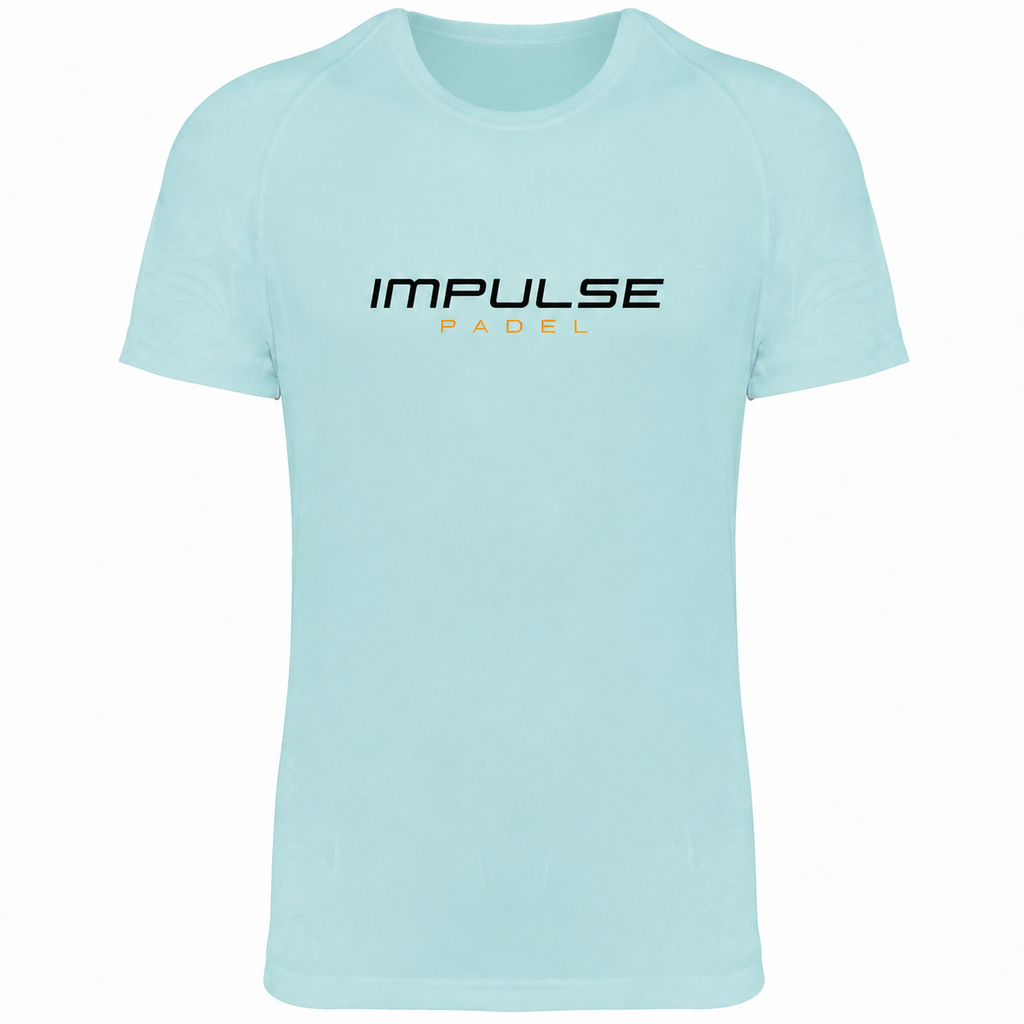 T-shirt de padel homme Essentiel Ice Mint vue de face